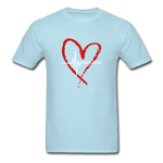 Unisex Classic T-Shirt - Living with Purpose - powder blue