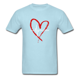 Unisex Classic T-Shirt - Living with Purpose - powder blue