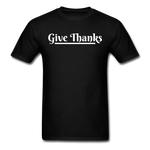 Men's Classic T-Shirt - Give Thanks - black