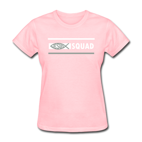 Women's T-Shirt - Jesus Squad - pink