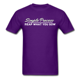 Men's Classic T-Shirt - Simple Process - purple
