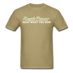 Men's Classic T-Shirt - Simple Process - khaki