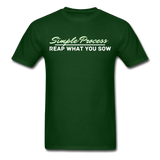 Men's Classic T-Shirt - Simple Process - forest green