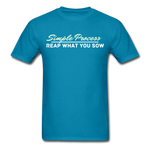 Men's Classic T-Shirt - Simple Process - turquoise