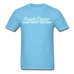 Men's Classic T-Shirt - Simple Process - aquatic blue