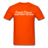 Men's Classic T-Shirt - Simple Process - orange